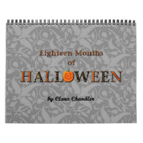 18-Month Halloween Calendar by clarachandler 18-Month Halloween Calendar