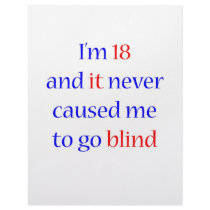 18 never gone blind letterhead