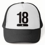 18 Plus Years Old - Black Hat