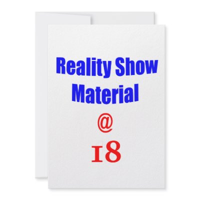 18 Reality Show Material Custom Invites by thatsabigbirthday6