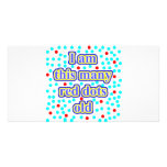 18 Red Dots Old Customized Photo Card