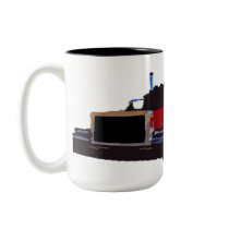 18 wheeler mug