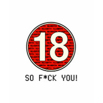 18 With A Vengeance t-shirts