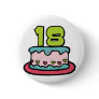 18 Year Old Birthday Cake Pin