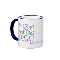 18 Year Olds Rock ! mugs by BirthdaysRock 18 Year Olds Rock ! mugs