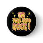 18 Year Olds Rock! (Pink) Button