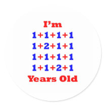 18 Years old! Sticker