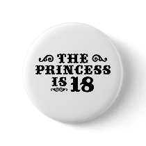 18th Birthday Pinback Button