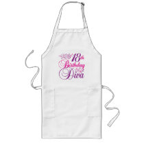 18th Birthday Diva Aprons