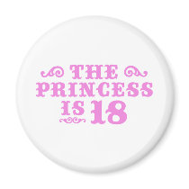 18th Birthday Refrigerator Magnets
