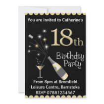 18th Birthday Party Invitation by stylishdesigns 18th Birthday Party Invitation