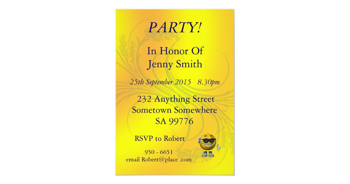 18th birthday party invitation | Zazzle