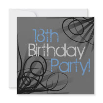 18th Birthday Party Invitations