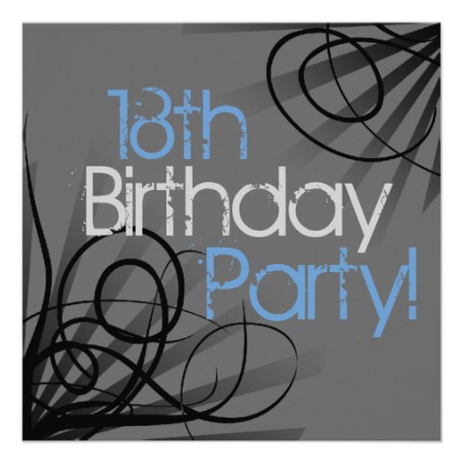 18th Birthday Party Invitations