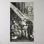 18th C. Grim Reaper Visit Posters