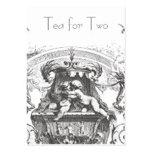 18th Century Cherub Rococo Business Card