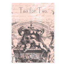 18th Century Cherub Rococo Business Card
