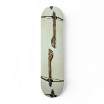 18th century cross-bow, Malbork, Poland Skateboard Deck