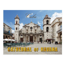18th Century Havana Cathedral, Havana, Cuba Postcards