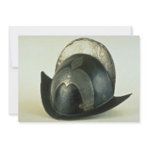 18th century helmet, Malbork, Poland Custom Invites