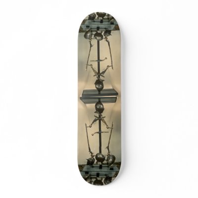 18th century helmets, harquebuses and pistols, Mal Skate Boards by inspirelove