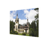 18th Century Peles Castle, Sinaia, Romania, Canvas Prints