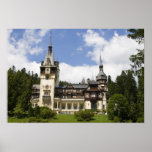 18th Century Peles Castle, Sinaia, Romania, posters