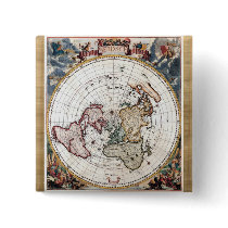 18'th Century Polar Map Pin