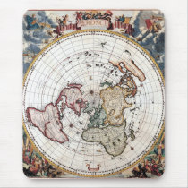 18'th Century Polar Map Mousepad