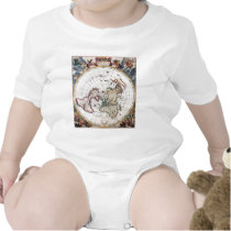 18'th Century Polar Map T-shirts