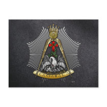 18th Degree: Knight of the Rose Croix Post Card
