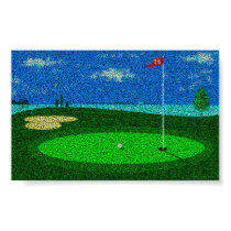 18th Hole (2nd version) posters
