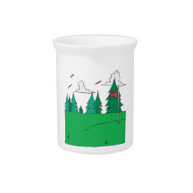 18th Hole Drink Pitcher