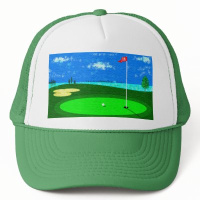18th Hole Hat by azac69