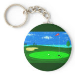 18th Hole Key Chain
