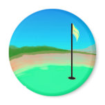 18th Hole Magnet