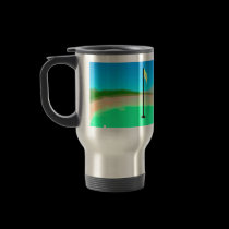 18th Hole Travel Mug mugs