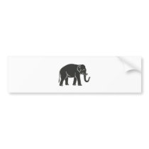 18th-(Indian)-Division Elephant Bumper Stickers