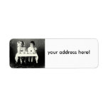 1900 Girlfriends Tea Party Custom Return Address Labels