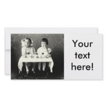1900 Girlfriends Tea Party Photo Card