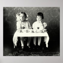 1900 Girlfriends Tea Party Posters