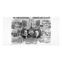 1900 Mckinley - Roosevelt Photo Greeting Card