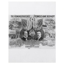 1900 Mckinley -Teddy Roosevelt flyers
