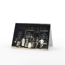 1900 Parisian Bakery Card