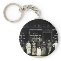 1900 Parisian Bakery Keychain