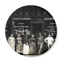 1900 Parisian Bakery Refrigerator Magnet