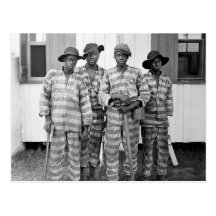 1900 Southern Chain Gang Postcard