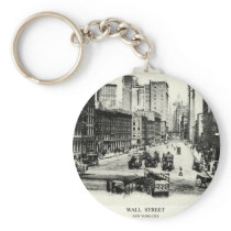 1900 Wall Street Keychain