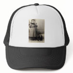 1900 Young Girl and her Hound Hats