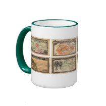 1900's CA Fishing Licenses mugs by mrbrugh 1900's CA Fishing Licenses mugs